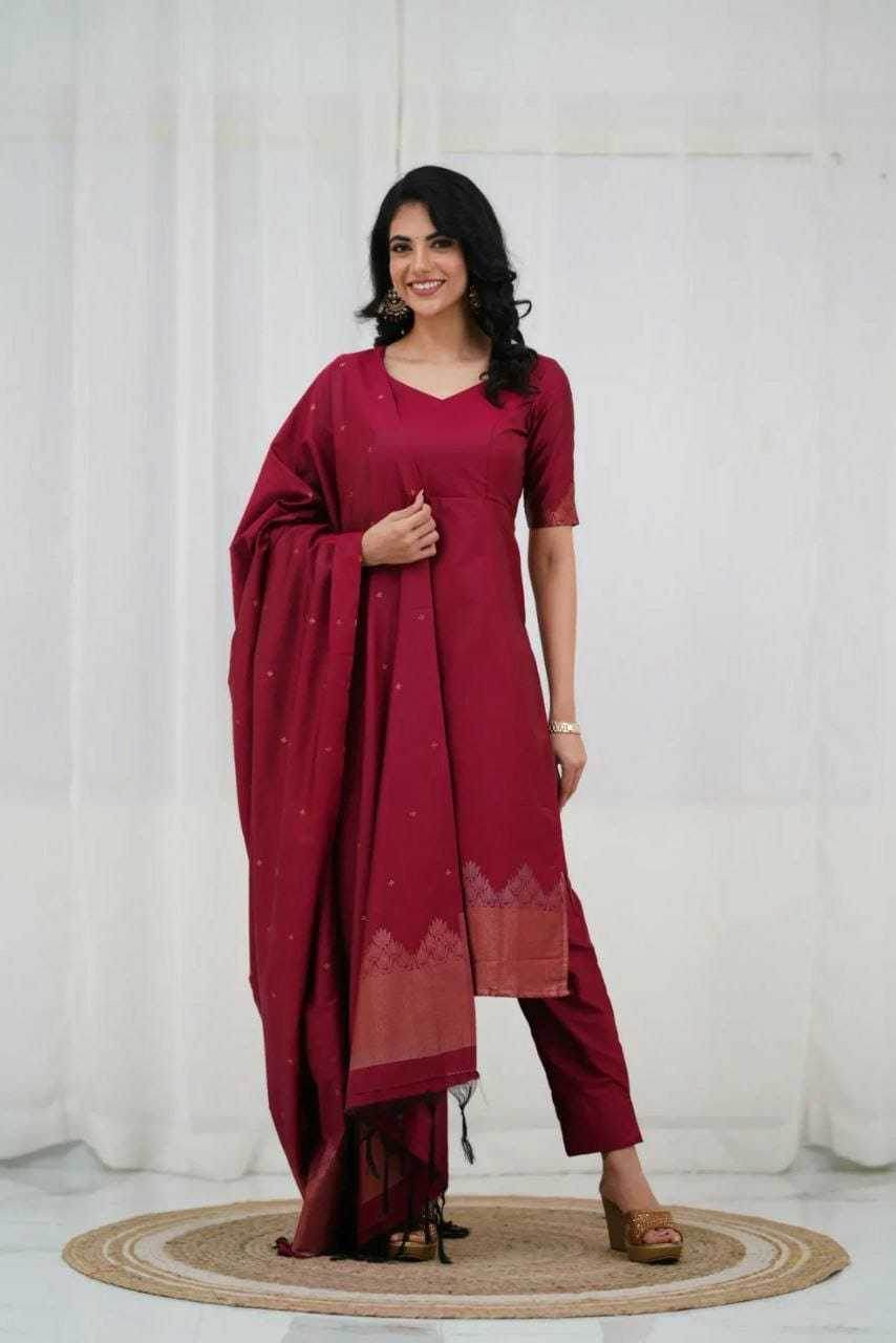 Silk Cotton Printed Kurti - MYLUXURY LANE ENTERPRISE